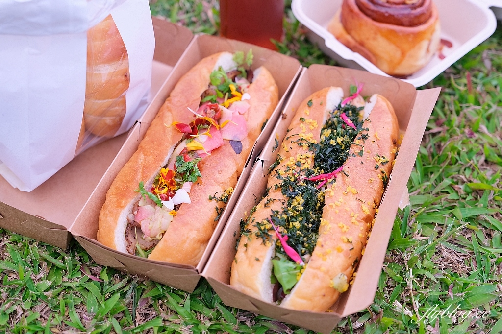 台中美食｜尤牧Nomad 軟法堡，美味的台中行動餐車，預訂才吃得到的軟法堡 @飛天璇的口袋