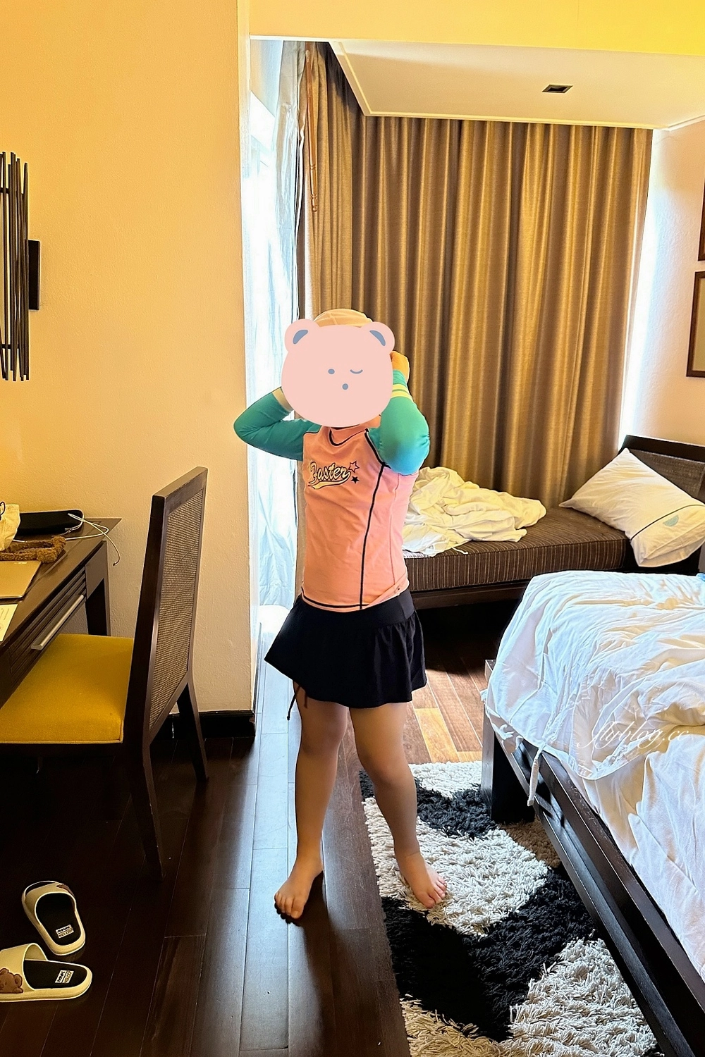 泰國芭達雅｜The Bayview Hotel Pattaya，飯店有三座游泳池，後方就是芭達雅沙灘 @飛天璇的口袋