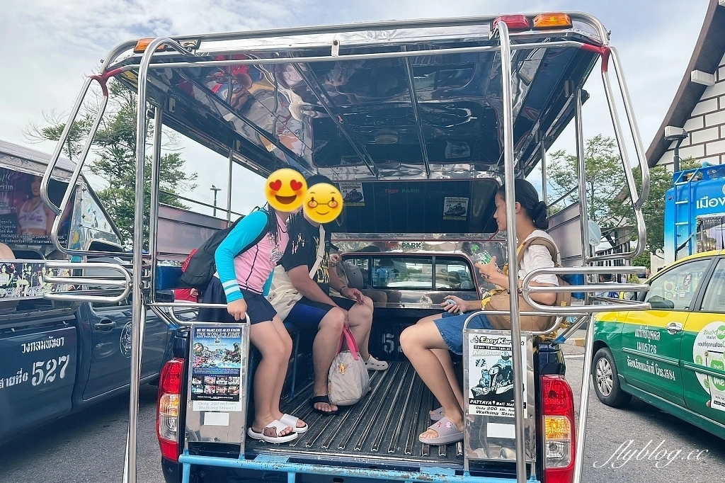 泰國芭達雅｜珊瑚島一日遊，格蘭島水上活動(拖曳傘、香蕉船、水上摩拖車)，空拍照片當天就可以拿 @飛天璇的口袋