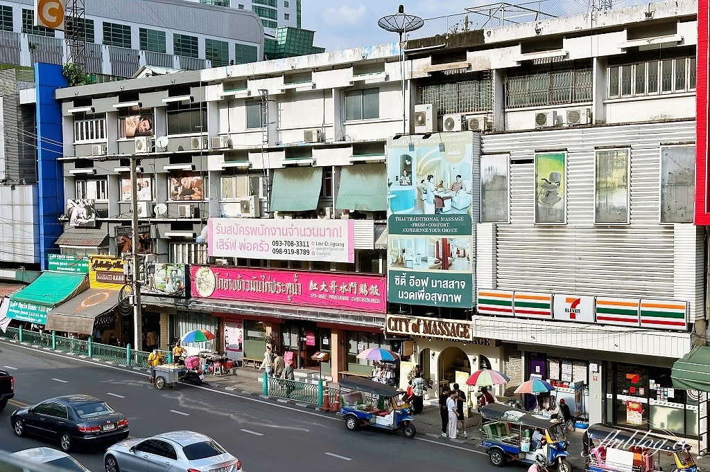 泰國曼谷｜紅大哥海南雞飯，曼谷米其林必比登推薦，水門市場新分店環境好有冷氣 @飛天璇的口袋