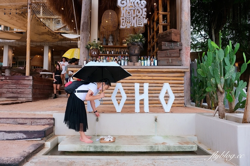 泰國芭達雅｜Cave Beach Club，坐擁中天海景第一排，芭達雅超美洞穴海灘餐廳 @飛天璇的口袋