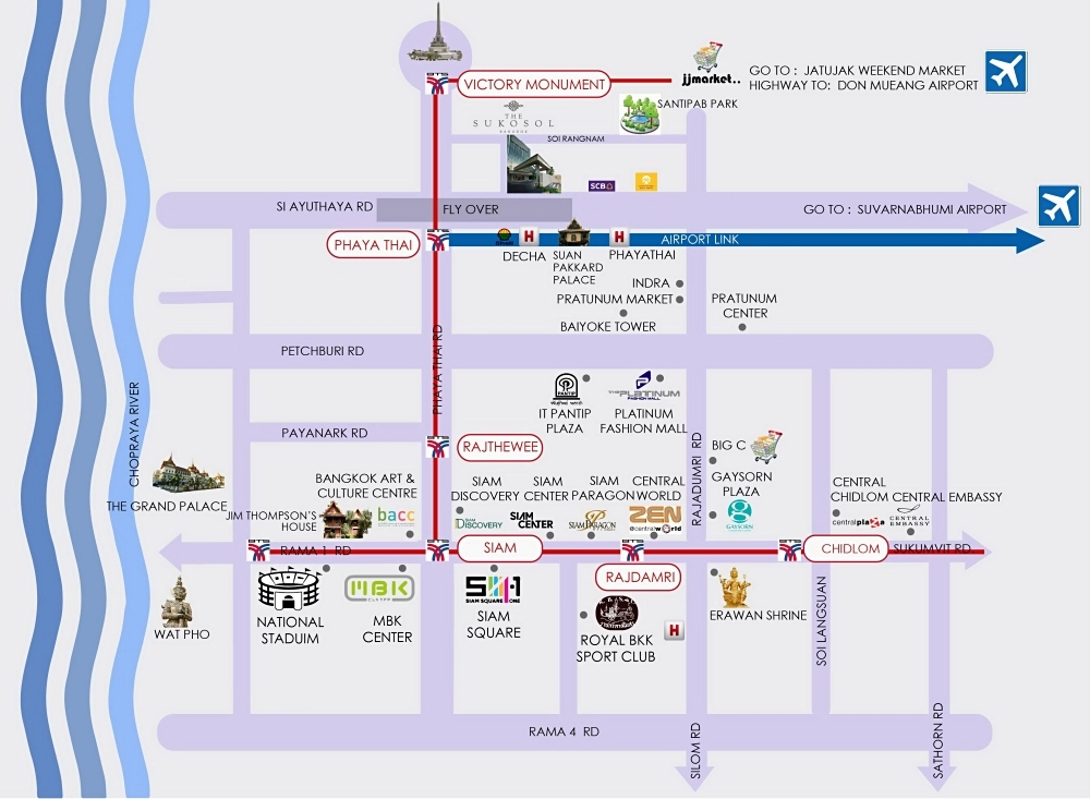 泰國曼谷｜The Sukosol Hotel 曼谷蘇閣索飯店．曼谷機場搭乘快線直達，BTS捷運Phaya Thai站步行3分鐘 @飛天璇的口袋