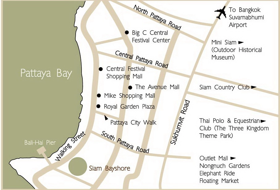 泰國芭達雅｜Siam Bayshore Resort Pattaya，芭達雅四星級渡假飯店，門口就是芭達雅散步街 @飛天璇的口袋