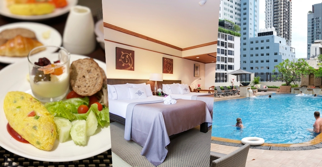 泰國曼谷｜The Sukosol Hotel 曼谷蘇閣索飯店．曼谷機場搭乘快線直達，BTS捷運Phaya Thai站步行3分鐘 @飛天璇的口袋