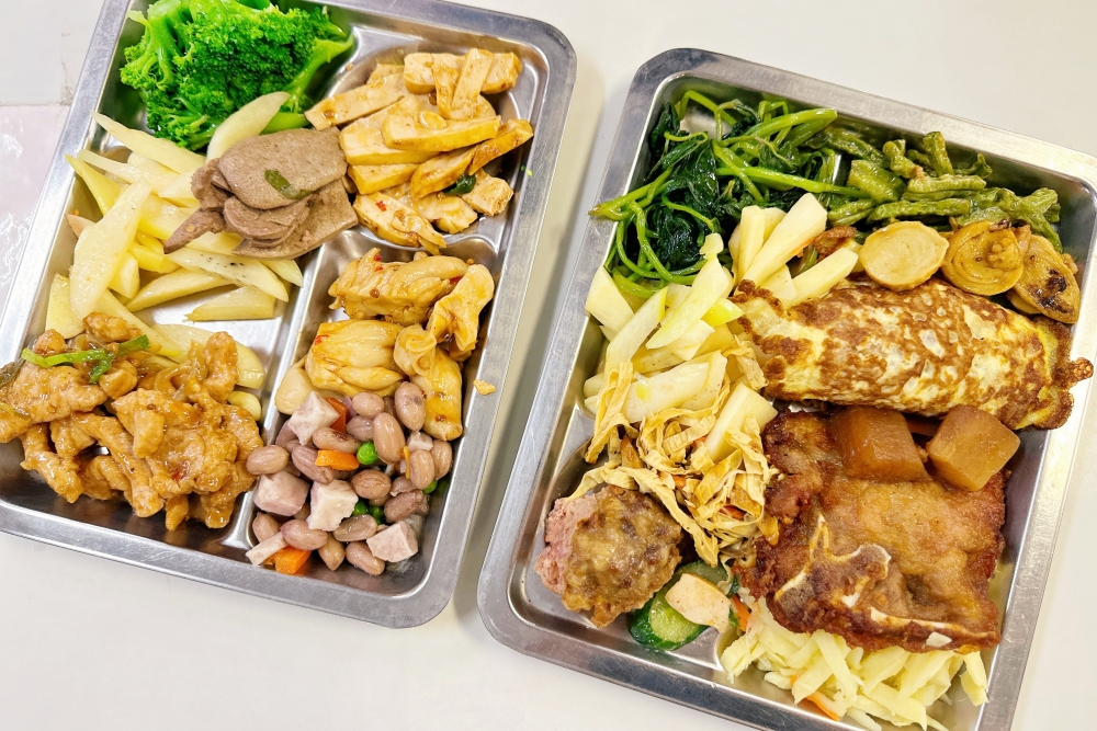 台中西區｜台中地方法院餐廳．隱身地下室的員工餐廳，網友推薦自助餐的天花板 @飛天璇的口袋