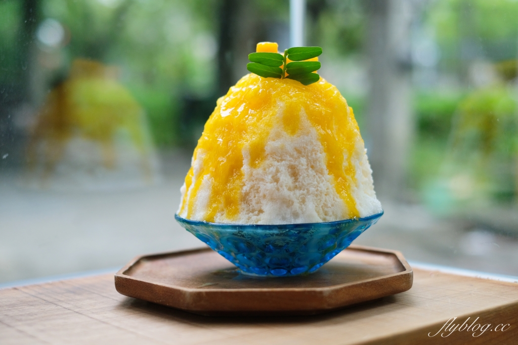 台中南屯｜花毛かき氷喫茶．日式鄉村小清新刨冰店，黎明新村的文青冰果室 @飛天璇的口袋