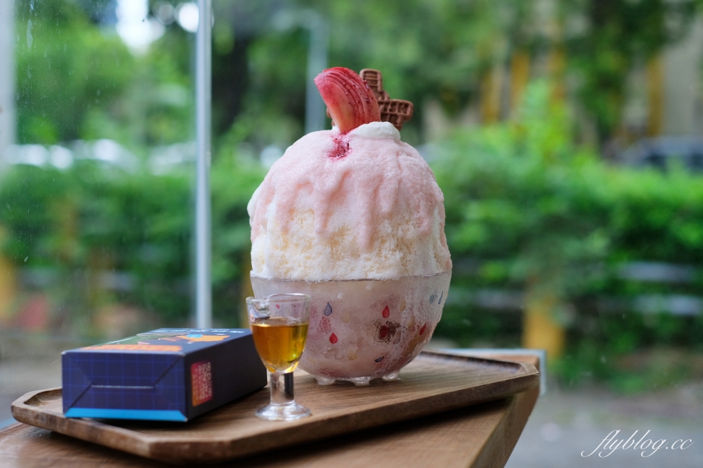 台中南屯｜花毛かき氷喫茶．日式鄉村小清新刨冰店，黎明新村的文青冰果室 @飛天璇的口袋