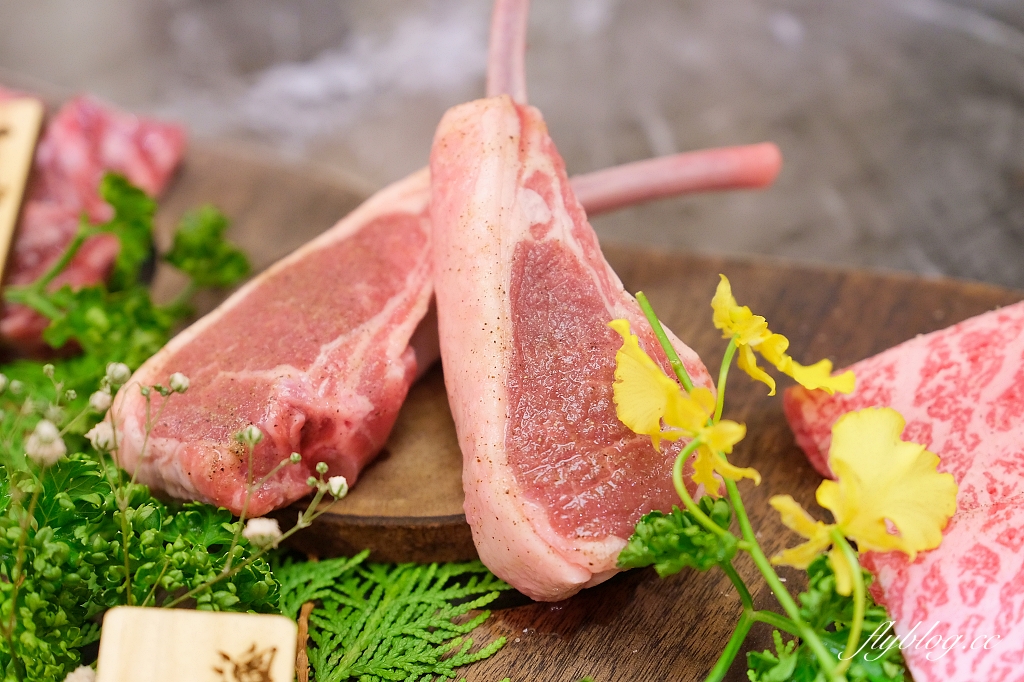 台中南屯｜樂軒和牛專門店．品嚐日本夢幻和牛，宛如私人招待所的用餐空間 @飛天璇的口袋