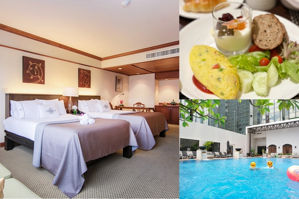泰國曼谷｜The Sukosol Hotel 曼谷蘇閣索飯店．曼谷機場搭乘快線直達，BTS捷運Phaya Thai站步行3分鐘 @飛天璇的口袋