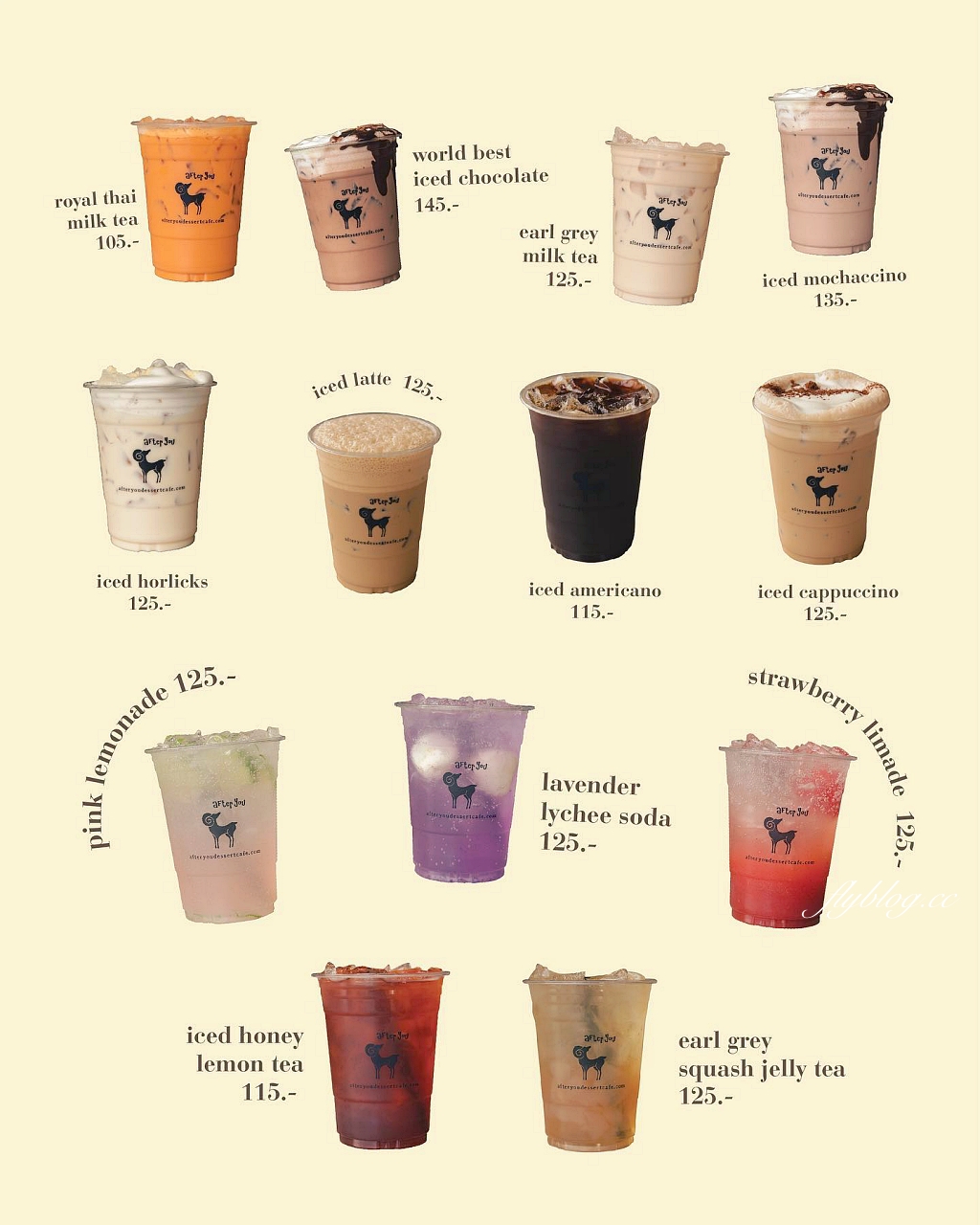 泰國曼谷｜After You Dessert Cafe Terminal 21．曼谷必吃甜點，人氣芒果糯米冰必點 @飛天璇的口袋