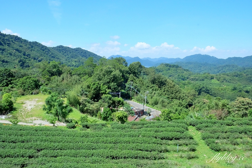 桃園復興｜山月茶屋．坐擁整片茶園景觀，純白透明落地窗建築 @飛天璇的口袋