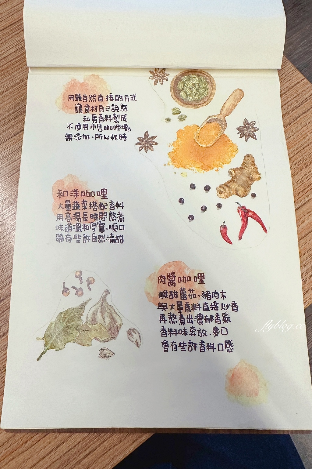 台中北區｜Corico咖哩食所．用心美味的咖哩小店，可以自由搭配配菜 @飛天璇的口袋