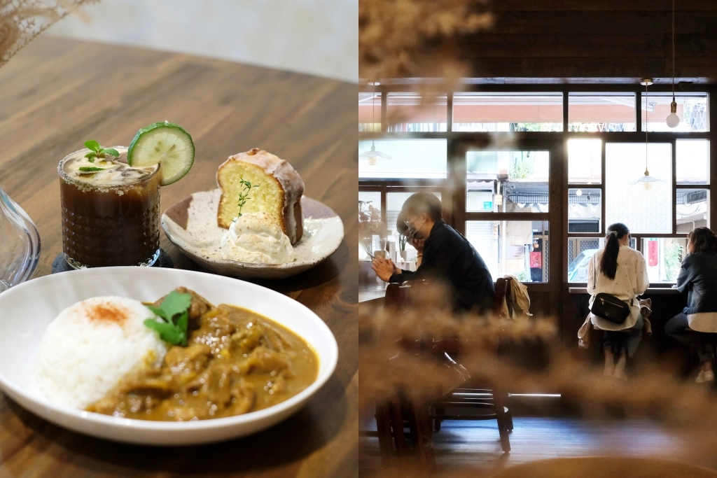 台南東區｜粼粼．老屋改蓋的咖啡館，充滿日式氛圍，必點隱藏版布丁 @飛天璇的口袋