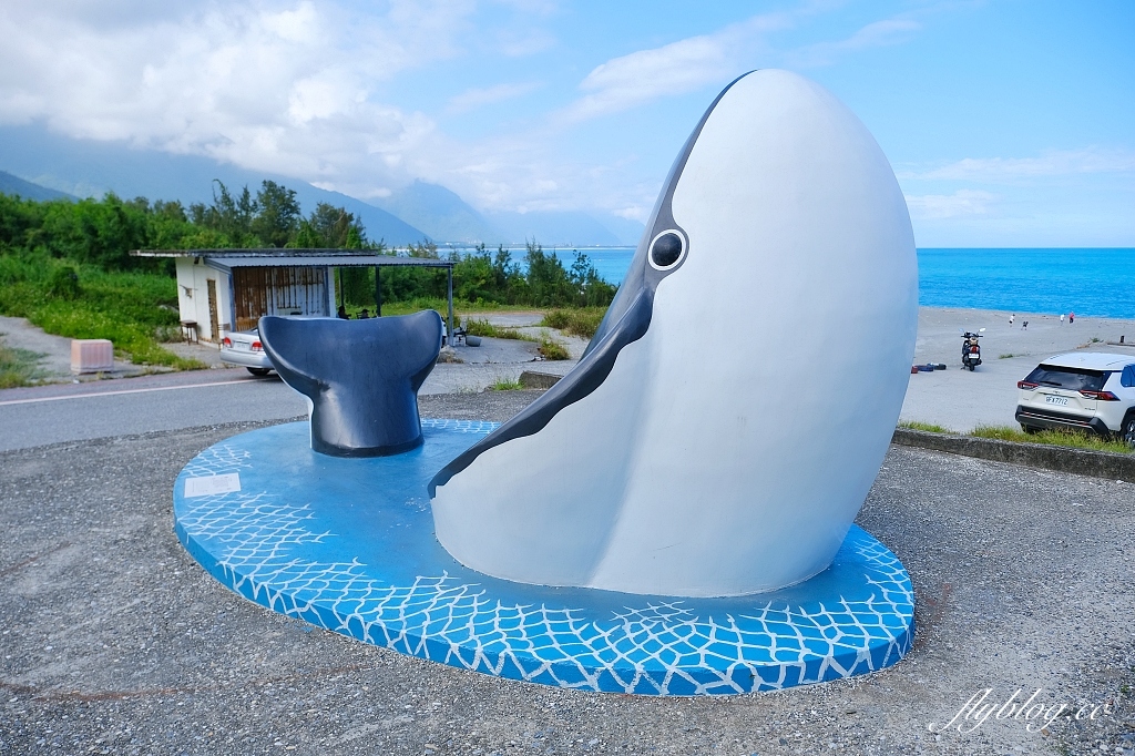 花蓮新城｜七星潭海鹽冰淇淋．花蓮魚刺人雞蛋糕對面，充滿沖繩風情的冰淇淋店 @飛天璇的口袋