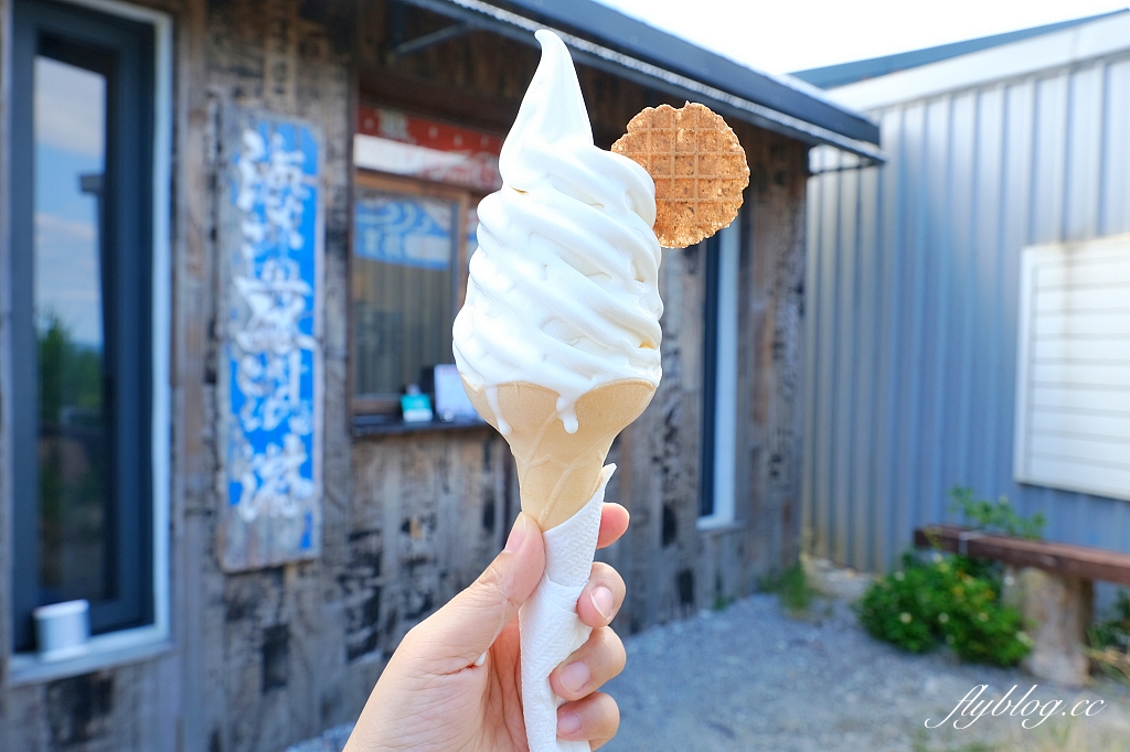 花蓮新城｜七星潭海鹽冰淇淋．花蓮魚刺人雞蛋糕對面，充滿沖繩風情的冰淇淋店 @飛天璇的口袋