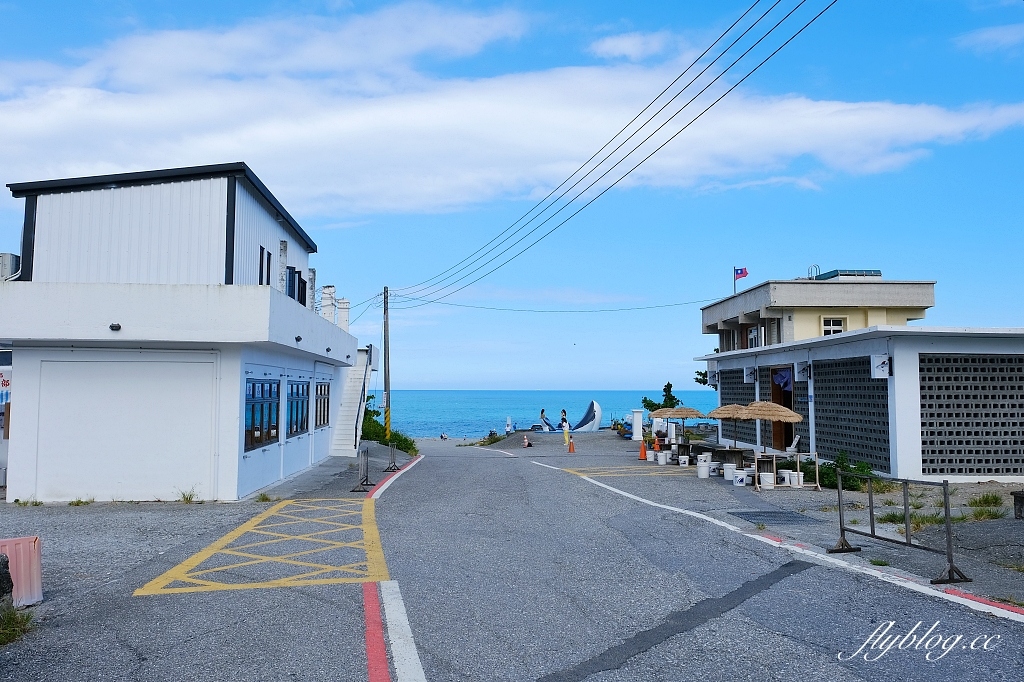 花蓮新城｜七星潭海鹽冰淇淋．花蓮魚刺人雞蛋糕對面，充滿沖繩風情的冰淇淋店 @飛天璇的口袋