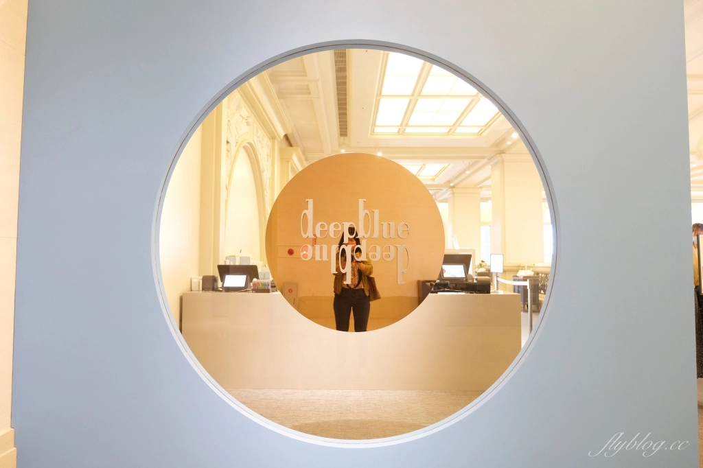 台南仁德｜深藍咖啡館奇美博物館店．到博物館吃甜點，台南LV級千層蛋糕 @飛天璇的口袋