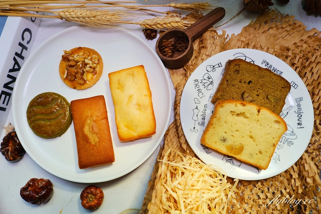 台中北區｜香緹果子．一次品嚐6款經典法式常溫蛋糕，秋天最幸福的甜點時光 @飛天璇的口袋