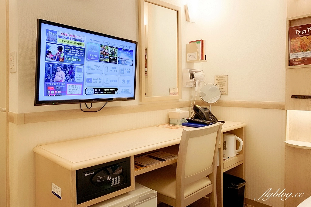 日本山梨｜東橫Inn 富士河口湖大橋 ．出門就看到富士山，有接駁車到河口湖車站 @飛天璇的口袋