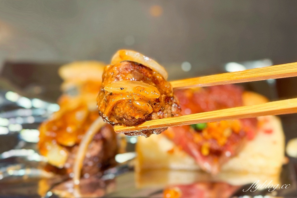 台中西屯｜季樂和牛鐵板燒．新光三越初魚新品牌，和牛套餐268元起 @飛天璇的口袋