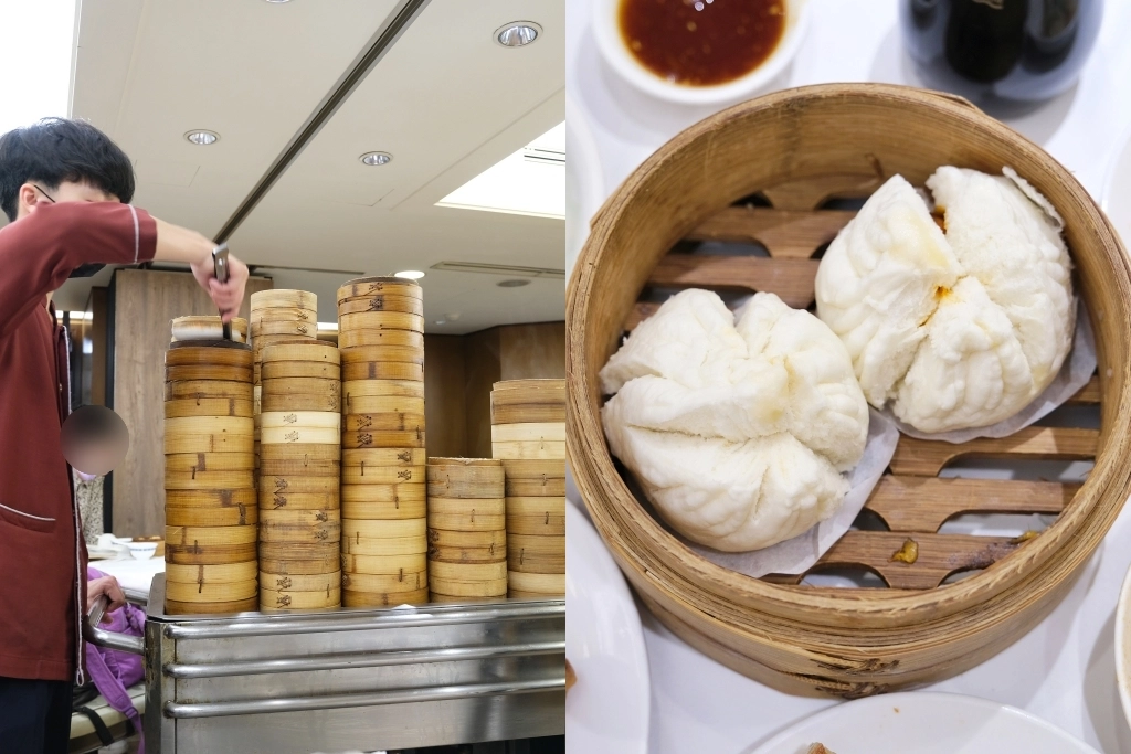 台北松山｜梅花廳粵菜飲茶．兄弟大飯店港式飲茶，飲茶就是要懷舊的手推車 @飛天璇的口袋