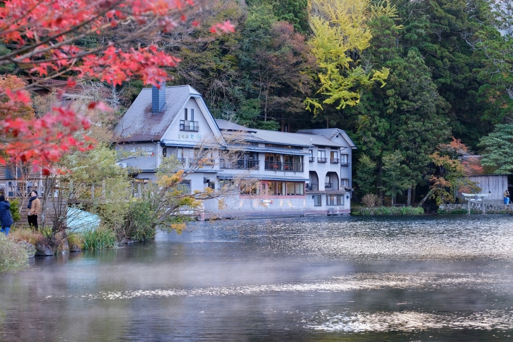 日本大分｜湯布院燈之宿．由布院車站步行7分鐘，日式庭院還有免費湯屋 @飛天璇的口袋