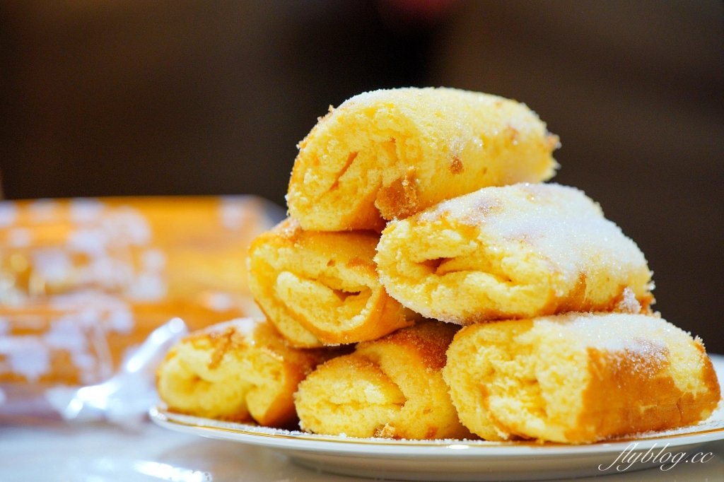台中北屯｜老雪花齋．很醜但是很好吃的蛋糕捲，豐原百年老店伴手禮 @飛天璇的口袋