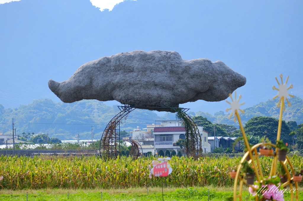 2023新社花海｜2023台中國際花毯節．全台首座漂浮花都，11/11~12/03登場 @飛天璇的口袋