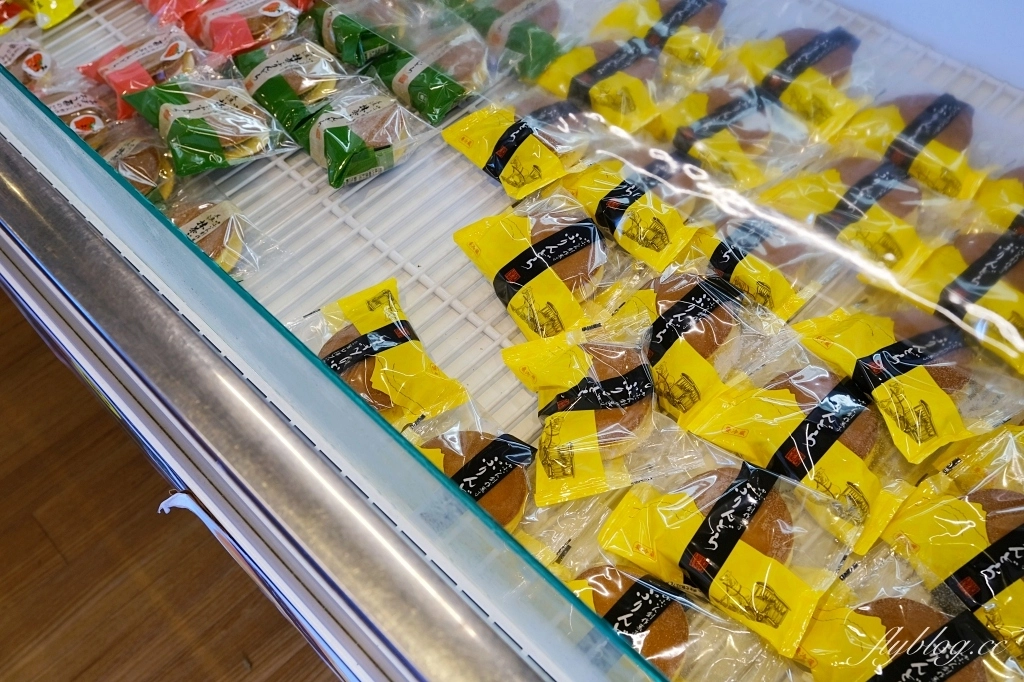 日本大分｜花麹菊家．由布院必吃布丁銅鑼燒，超人氣商品一賣近20年 @飛天璇的口袋