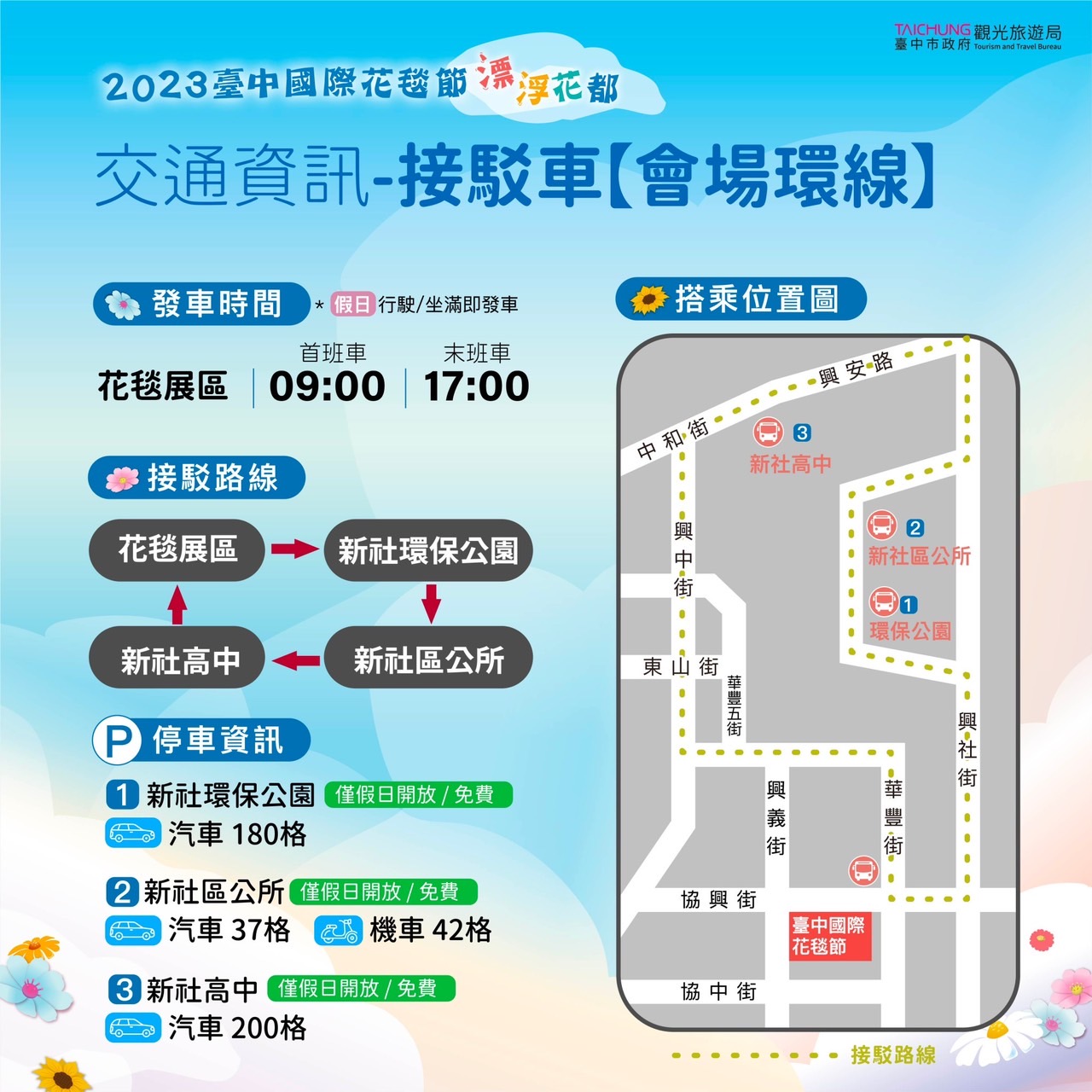 2023新社花海｜2023台中國際花毯節．全台首座漂浮花都，11/11~12/03登場 @飛天璇的口袋