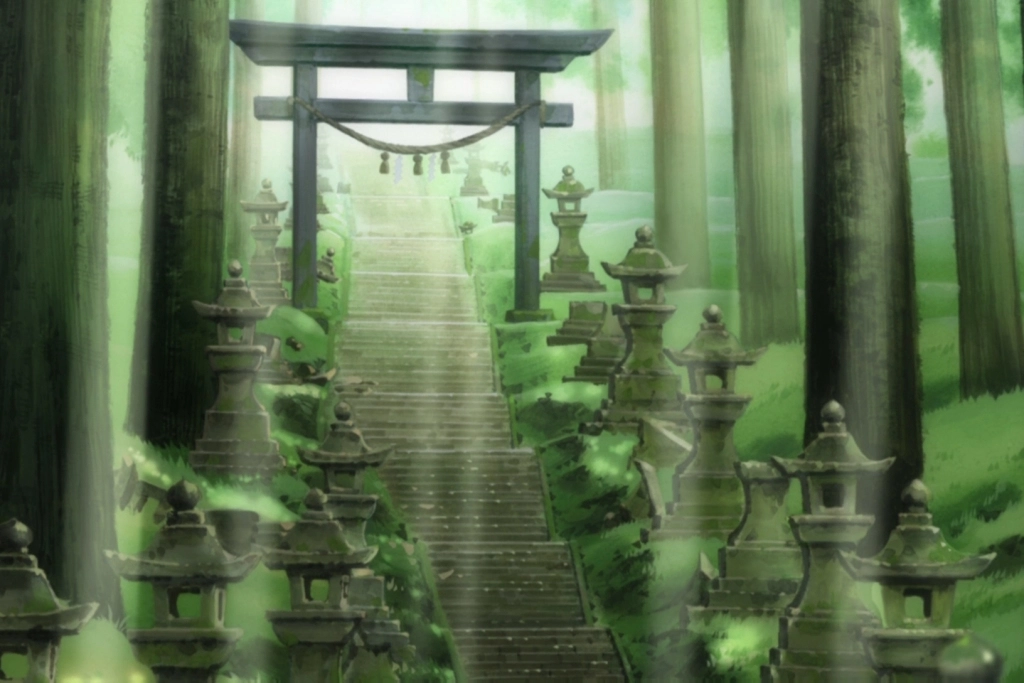 日本熊本｜上色見熊野座神社．人氣動漫螢火之森場景，仿佛走進異次元的神秘通道 @飛天璇的口袋