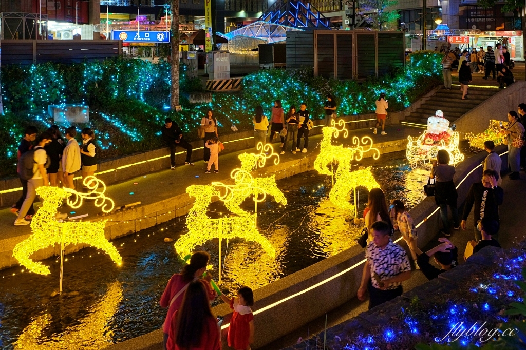 台中旅遊|2023新盛綠川水岸廊道.台中耶誕嘉年華,可愛的聖誕老公公拉雪橇 @飛天璇的口袋 台中旅遊|2023新盛綠川水岸廊道.台中耶誕嘉年華,可愛的聖誕老公公拉雪橇 @飛天璇的口袋