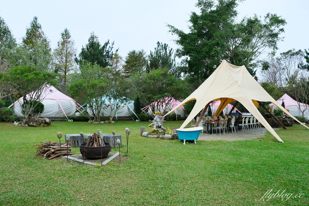 苗栗卓蘭｜寨酌然野奢庄園．苗栗五星級露營區，奢華Villa肆院一泊二食 @飛天璇的口袋