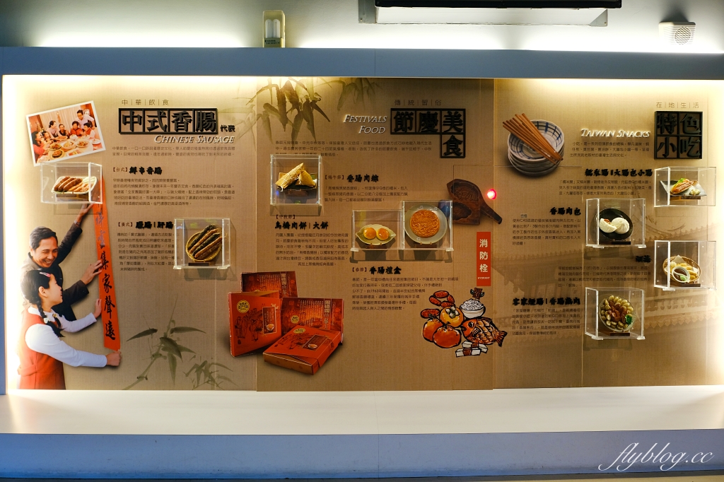 台南南區｜黑橋牌香腸博物館．巨型香腸觀光工廠，復刻台南傳統街道市場 @飛天璇的口袋