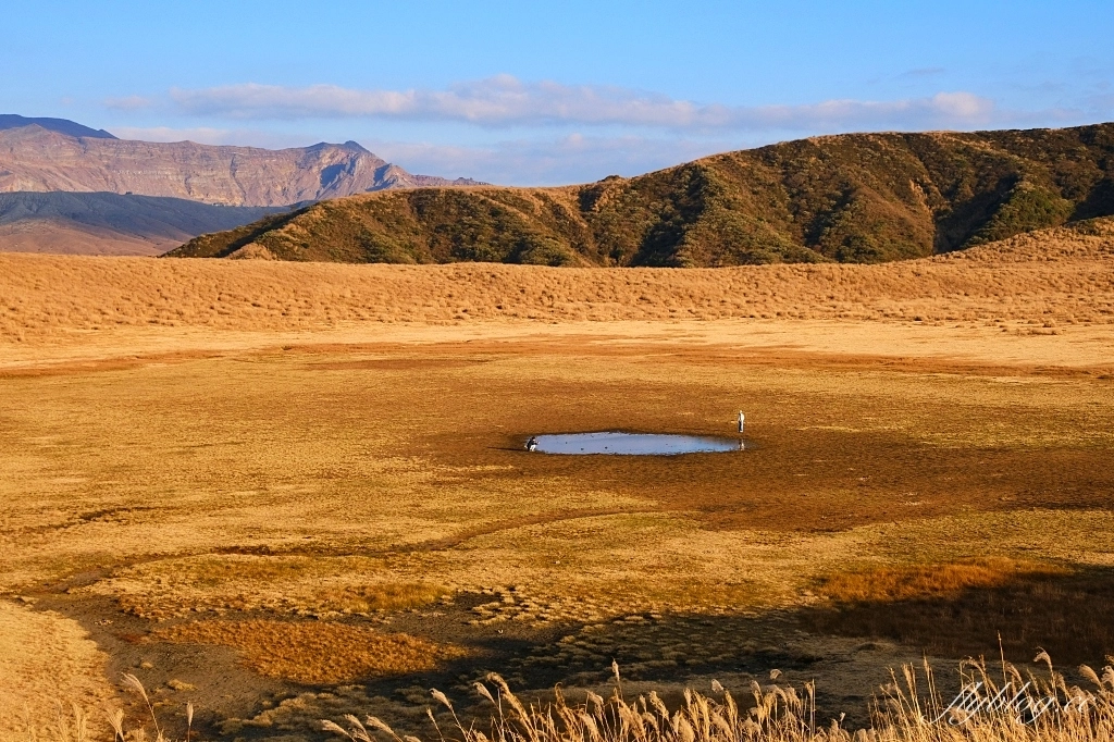 日本熊本｜草千里之濱．阿蘇火山一望無際大草原，可以騎馬和參觀博物館 @飛天璇的口袋