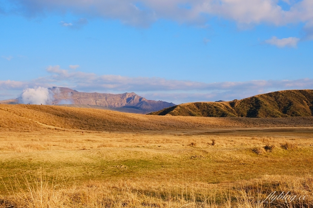 日本熊本｜草千里之濱．阿蘇火山一望無際大草原，可以騎馬和參觀博物館 @飛天璇的口袋