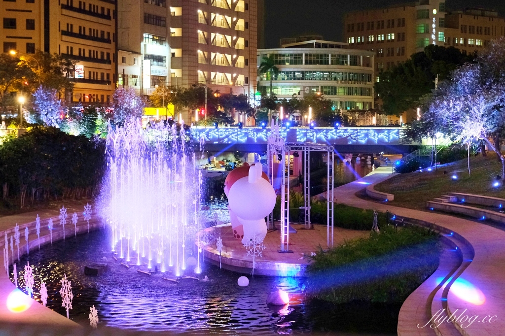 台中旅遊｜2023柳川藍帶水岸．台中耶誕嘉年華，與LINE FRIENDS一同繽紛歡樂 @飛天璇的口袋
