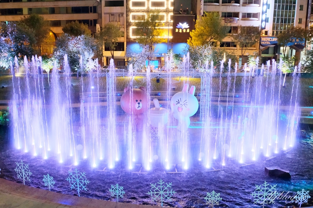 台中旅遊｜2023柳川藍帶水岸．台中耶誕嘉年華，與LINE FRIENDS一同繽紛歡樂 @飛天璇的口袋
