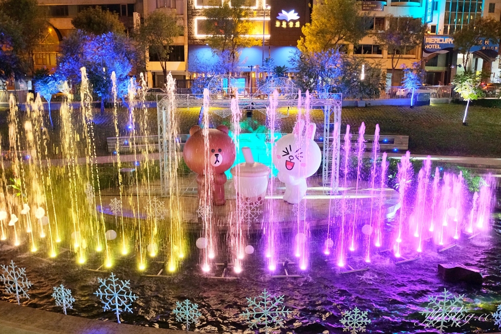 台中旅遊｜2023柳川藍帶水岸．台中耶誕嘉年華，與LINE FRIENDS一同繽紛歡樂 @飛天璇的口袋