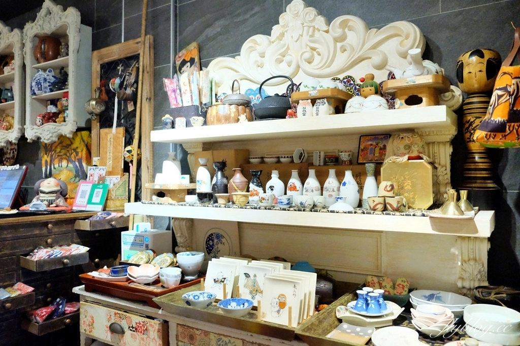 台中西區｜百花堂舖子．感受日本生活美學，擺盤很可愛的日式定食 @飛天璇的口袋