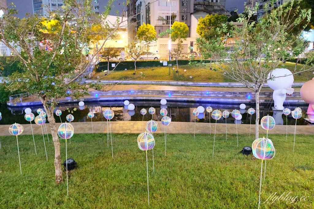 台中旅遊｜2023柳川藍帶水岸．台中耶誕嘉年華，與LINE FRIENDS一同繽紛歡樂 @飛天璇的口袋