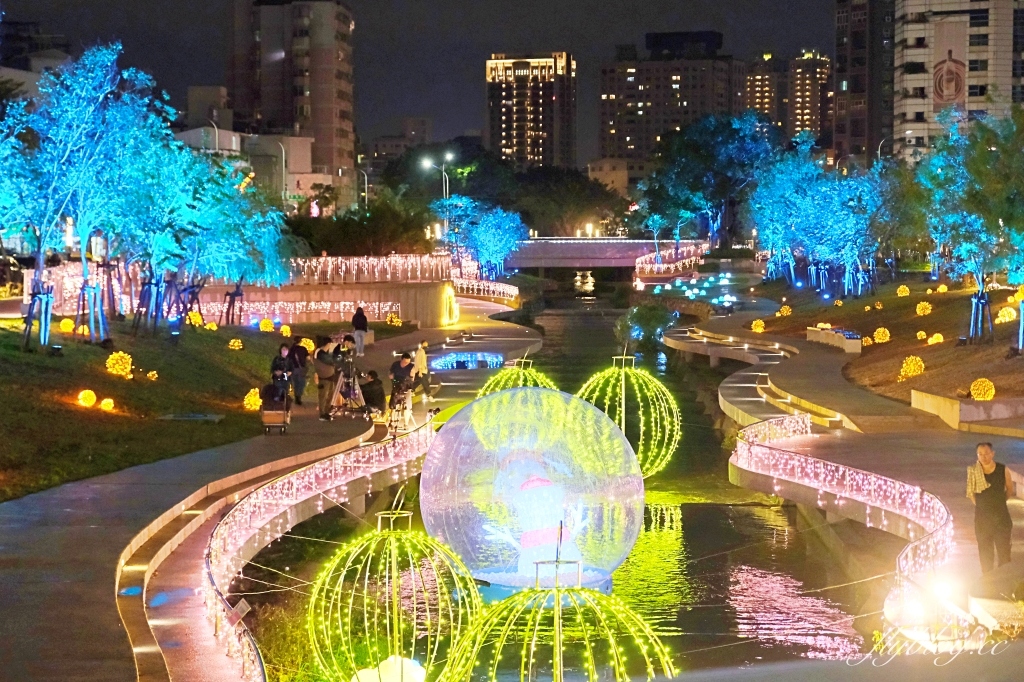 台中旅遊｜2023柳川藍帶水岸．台中耶誕嘉年華，與LINE FRIENDS一同繽紛歡樂 @飛天璇的口袋