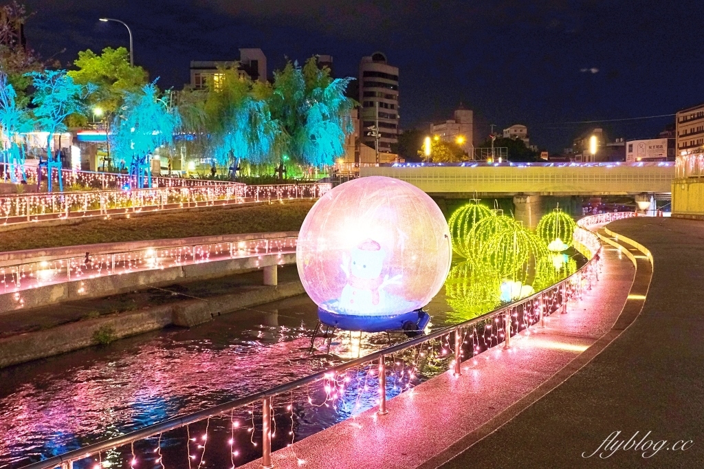 台中旅遊｜2023柳川藍帶水岸．台中耶誕嘉年華，與LINE FRIENDS一同繽紛歡樂 @飛天璇的口袋