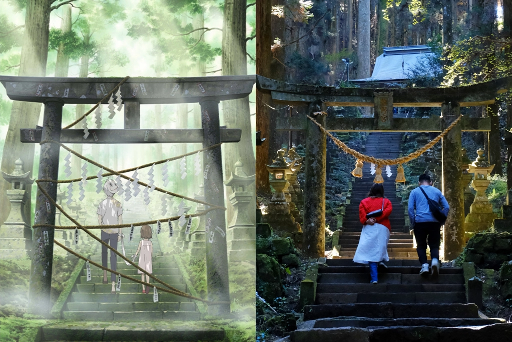 日本熊本｜上色見熊野座神社．人氣動漫螢火之森場景，仿佛走進異次元的神秘通道 @飛天璇的口袋