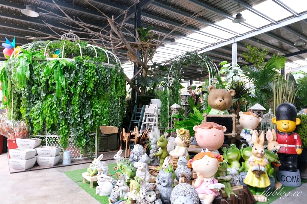 台中南屯｜江合花市．台中花市盆栽植物花卉器材，過年過節買花的好地方 @飛天璇的口袋