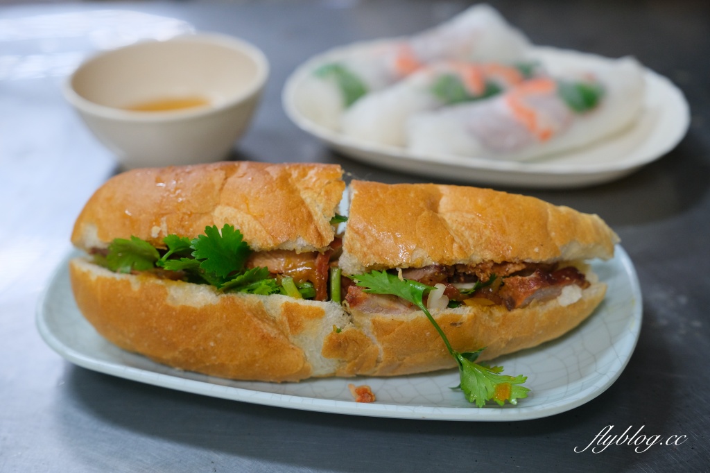 台中西屯｜家鄉越南小吃．水湳在地越南料理，推薦法國麵包好好吃 @飛天璇的口袋