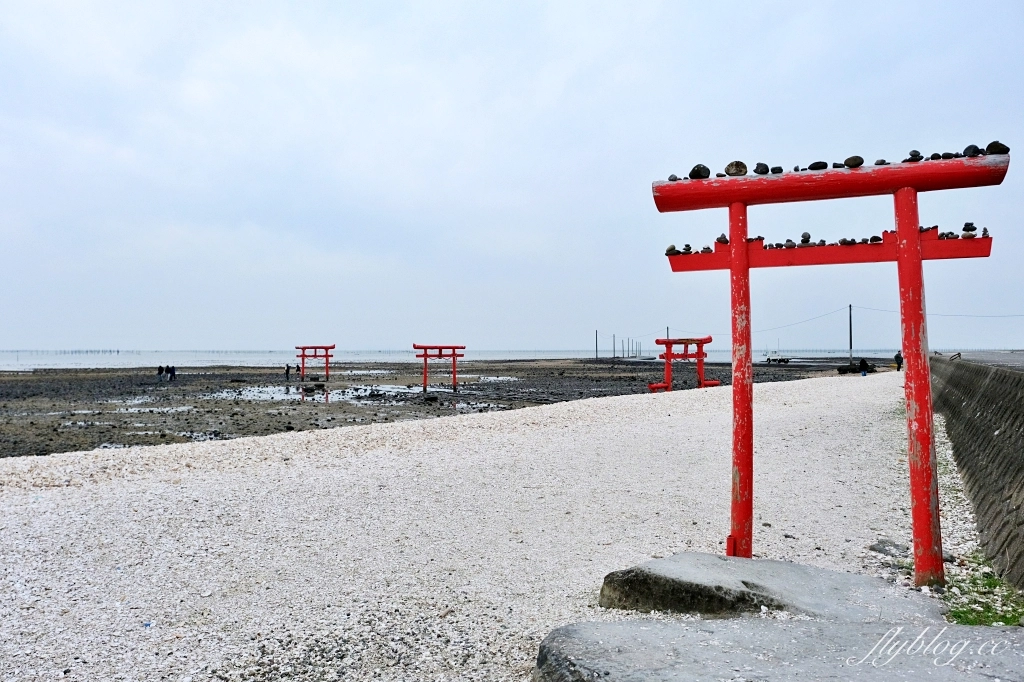 日本佐賀｜大魚神社．太良町絕美海上鳥居，佐賀隱藏版景點 @飛天璇的口袋