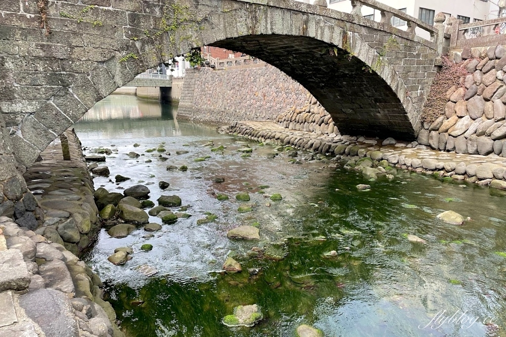 日本長崎｜眼鏡橋．日本最古老的拱形石橋．日本三大名橋尋找愛心石 @飛天璇的口袋