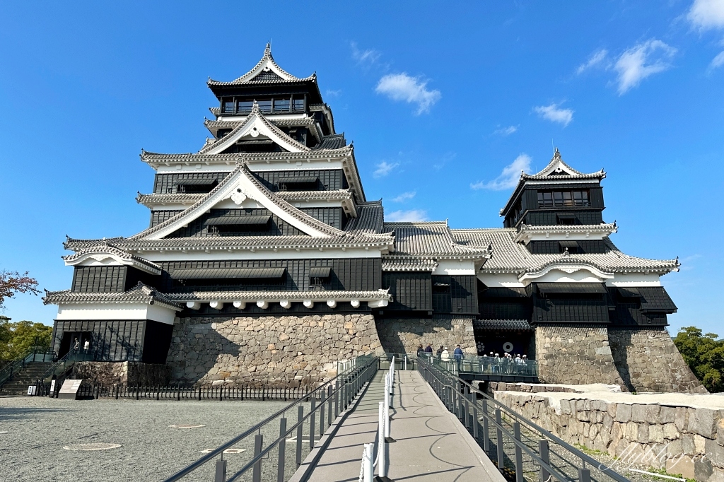日本熊本｜熊本城．日本三名城之一，天守閣重新開放，含交通路線介紹 @飛天璇的口袋