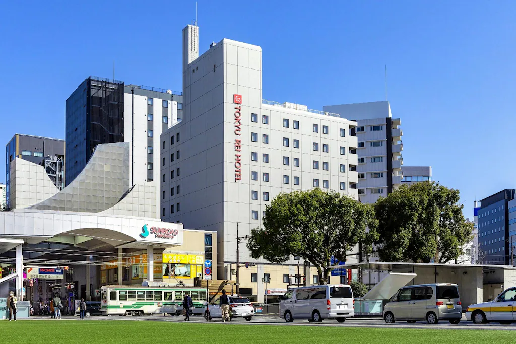 日本熊本｜熊本東急REI酒店．熊本電車辛島町站對面，旁邊就是新市街商店街，熊本城步行10分鐘 @飛天璇的口袋